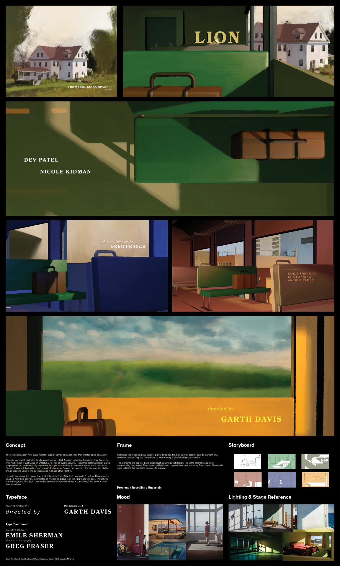 Lion title sequence frame