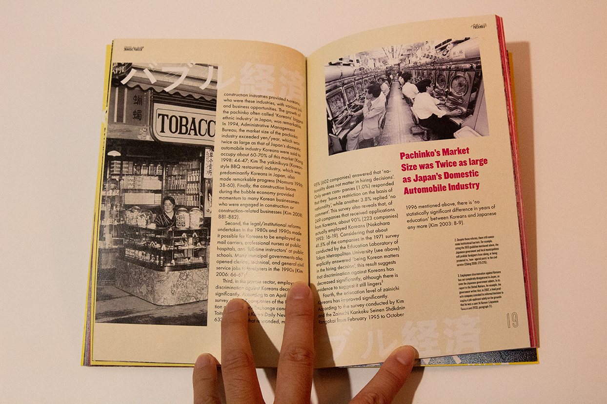 Pachinko publication spread