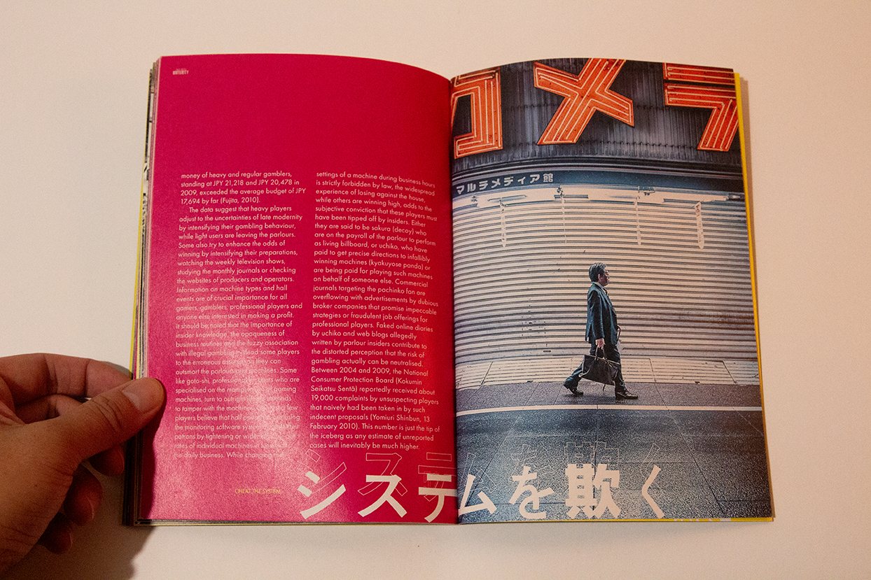 Pachinko publication spread